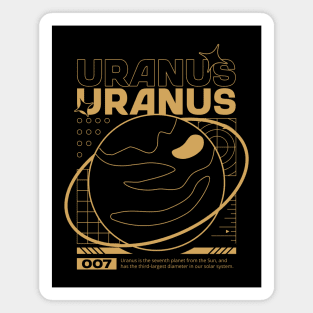 Planet Uranus Magnet